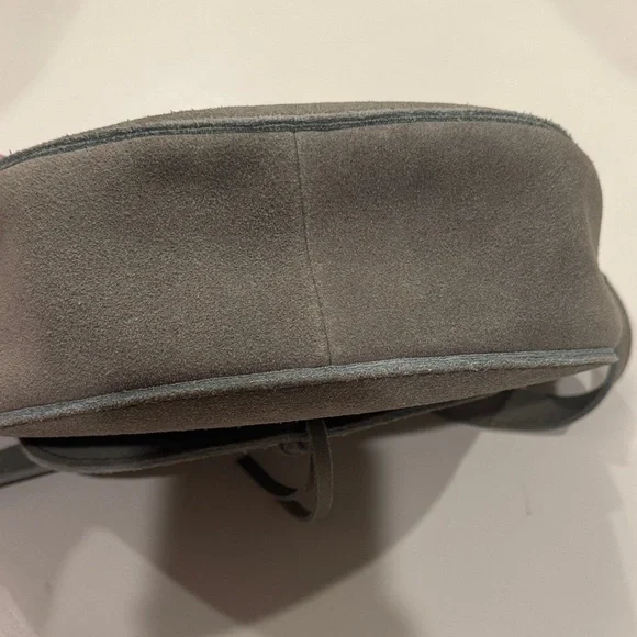 Madewell sage Suede Crossbody Bag - Picture 4 of 8